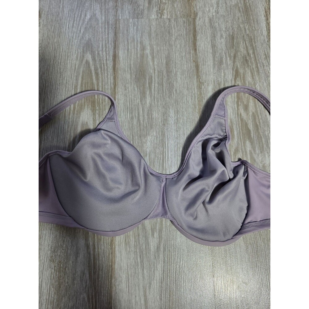 Bali Comfort Revolution Underwire Bra 36DD Purple Full Coverage Everyday EUC - Picture 4 of 6